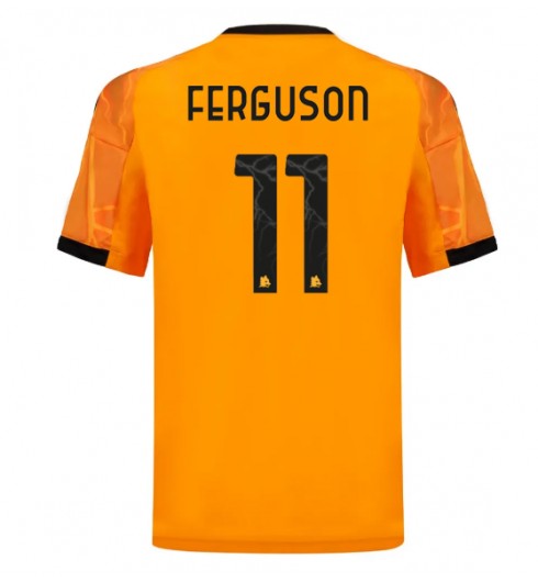AS Roma Evan Ferguson #11 Venkovní Dres 2025-26 Krátký Rukáv AS Roma Evan Ferguson #11 Venkovní Dres 2025-26 Krátký Rukáv